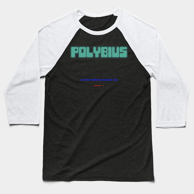 Polybius Baseball T-Shirt by BigOrangeShirtShop